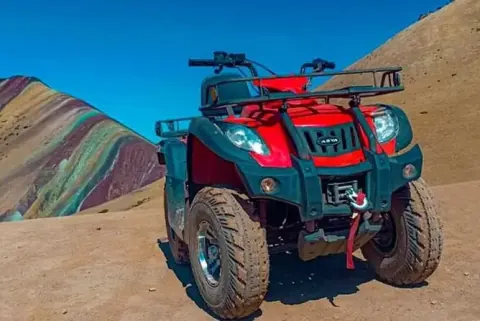 Rainbow Mountain Vinicunca e Red Valley in ATV